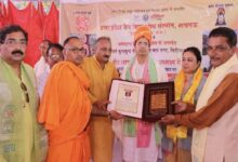 Dr. Sanjeev Godha was decorated with the title of Adhyatma Chakraborty