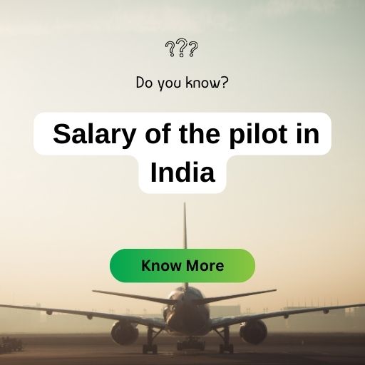 pilot salary in india